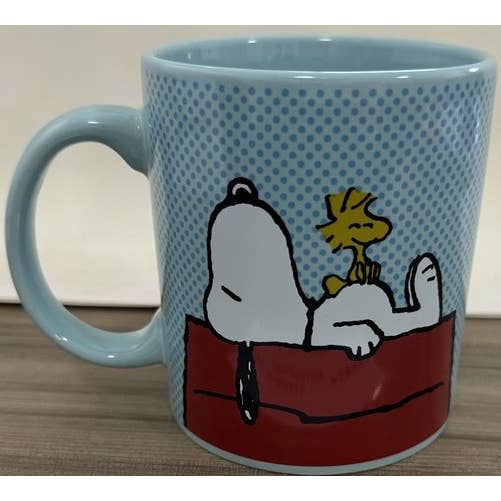 Silver Buffalo - Wholesale Coffee Mug - Peanuts Snoopy Woodstock House 20oz Ceramic Mug