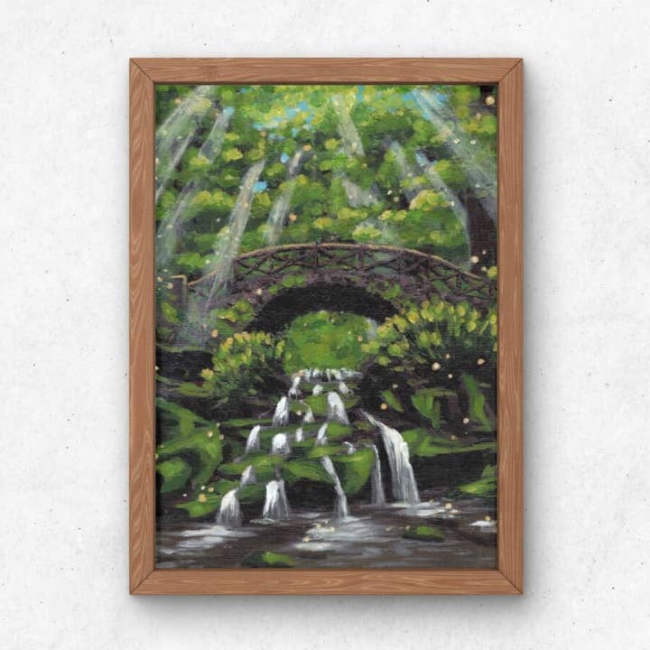 Impression d'art du sanctuaire pour la vente par Larkspur Art Studio