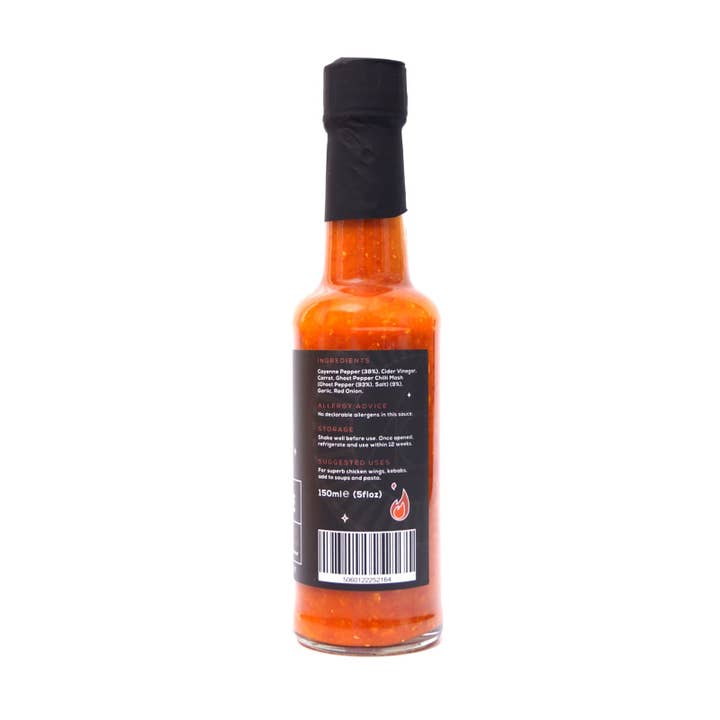 Dorset Chilli Ltd – wholesale Hot sauce – Chilli Alchemist - Flame - Ghost Pepper & Cayenne Hot Sauce