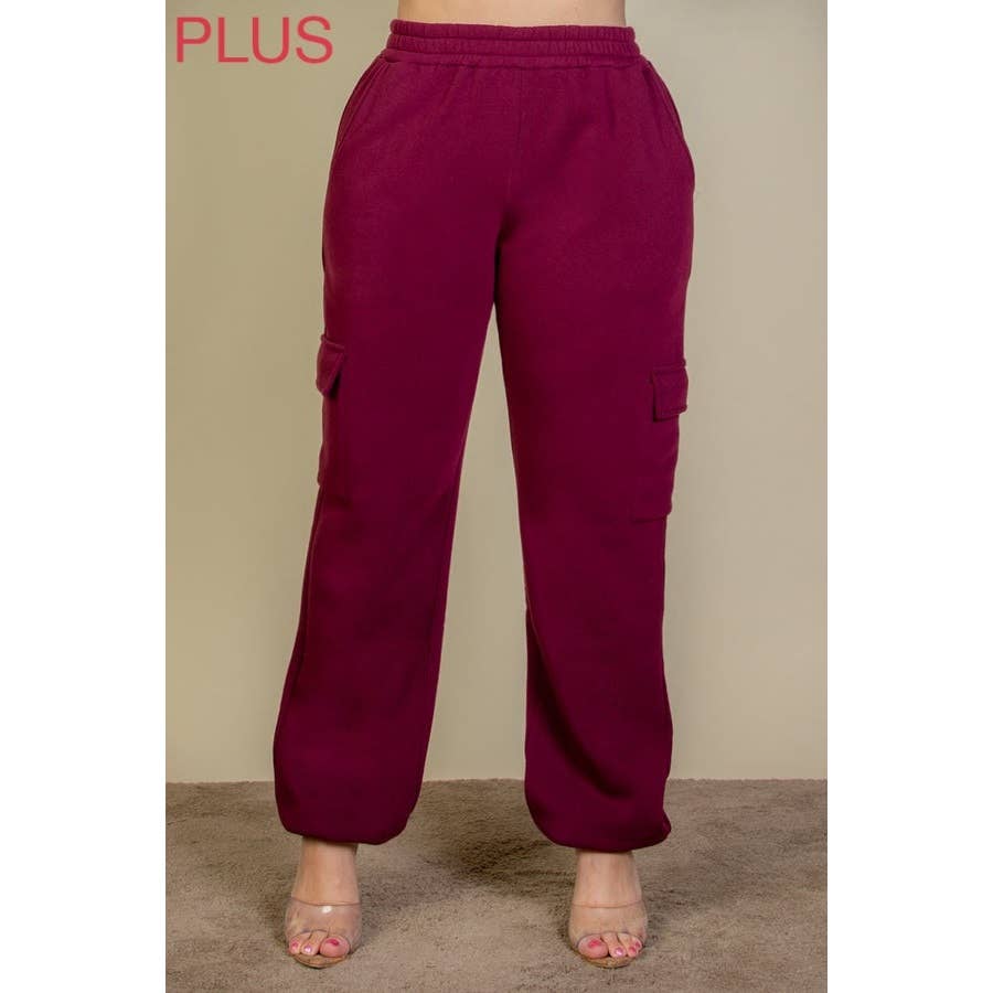 Timeless - Wholesale Athletic Sweatpants/Joggers - Women's - PLUS Cargo Jogger Sweatpants11