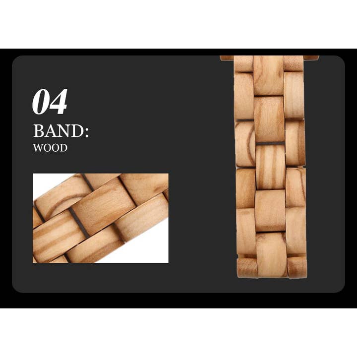 WoodWristCo - Wholesale Wrist watch – Women's - Fashion Premium Green Wooden Quartz Women's Watch7