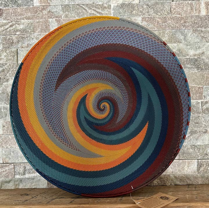 Bridge for Africa - Wholesale Decorative Plate/Dish/Bowl - TW Collection - Cove0