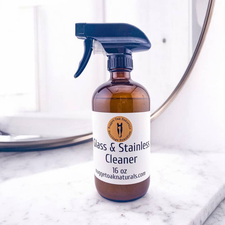 Glass & Stainless Cleaner for wholesale by Nugget Oak Naturals