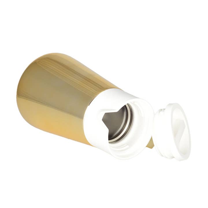 Gold and white insulated coffee maker 1L for wholesale on Faire3