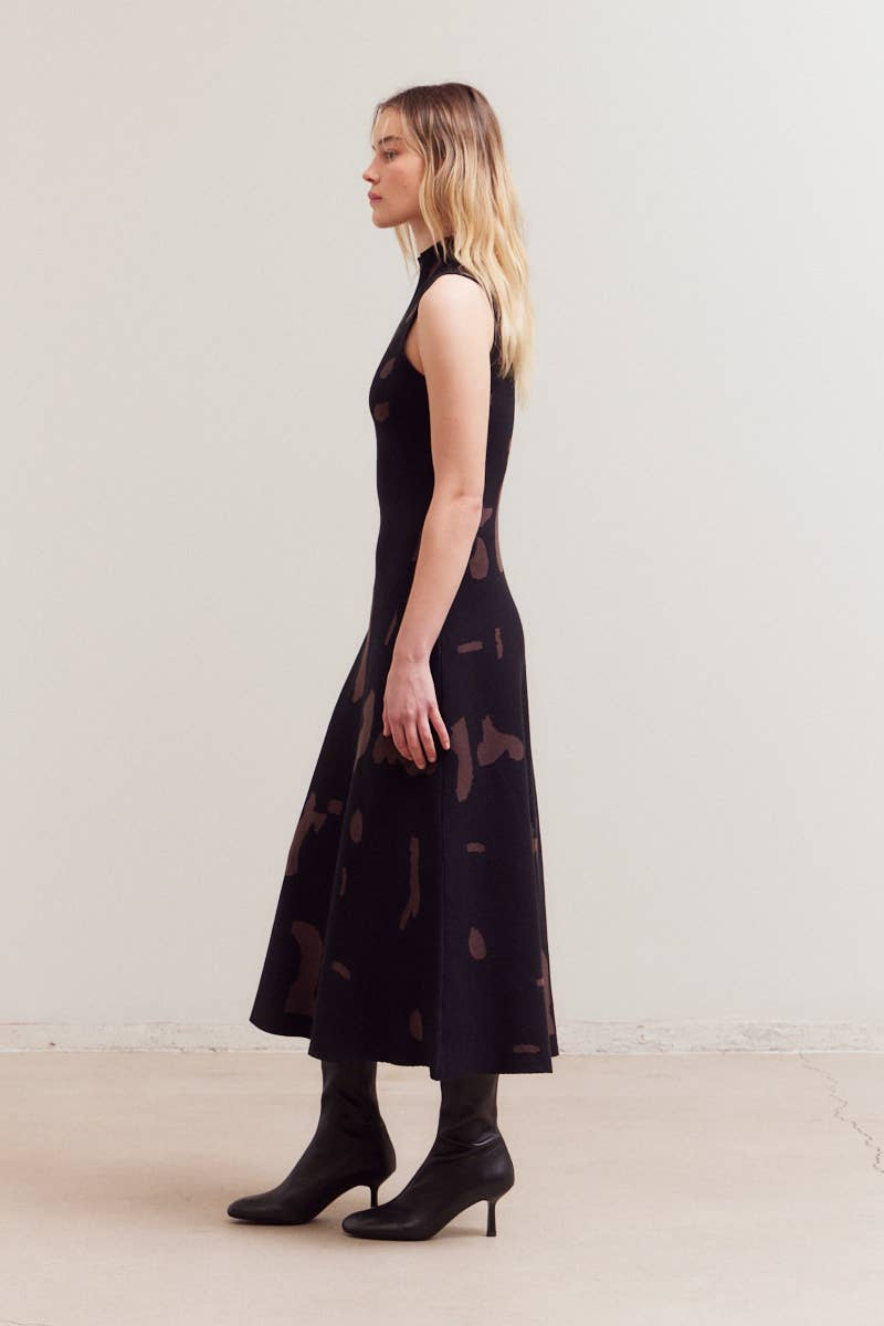 Grade & Gather – wholesale Dress – Women's – 61194 - FITTED KNIT MAXI DRESS8