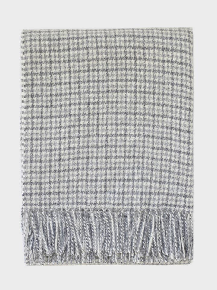 Glencoe Alpaca & Wool Throw - Available in 2 Colors for wholesale by Linen Way Inc.