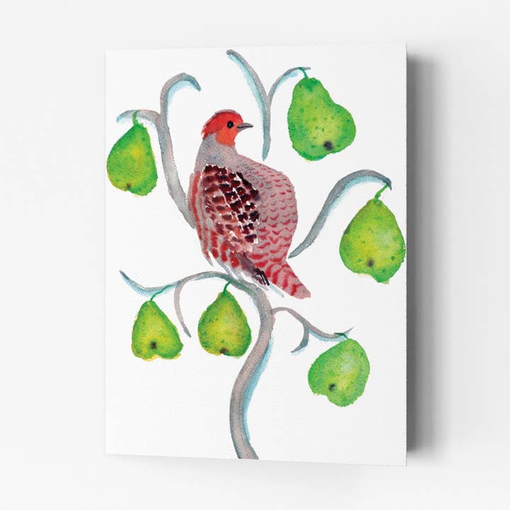 Perdiz em uma árvore de pera por atacado de Rosie Webb illustrations