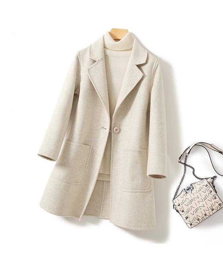 Productseeker – Großhandel Mantel - Damen – CT023 Damen Wintermantel Wollmantel handgemacht0