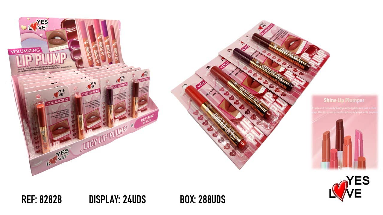 Yes Love Cosmetics - Vente Brillant à lèvres/gloss – enfant - LIP PUMP BRILLANT À LÈVRES CRÉMEUX EFFET VOLUMISANT PIQUE0