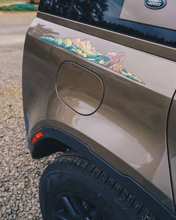 Hydrascape Stickers - Wholesale Sticker - Zion National Park Infinity Sticker6