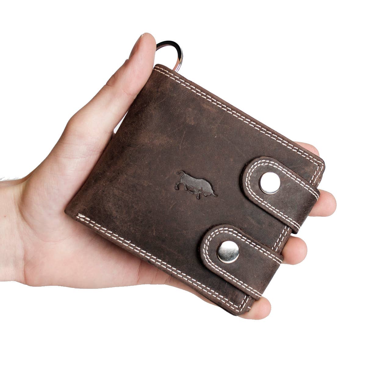 Arrigo - Wholesale Portemonnee - Heren - Buffel leren portemonnee met ketting - 3 kleuren - Arrigo.nl4