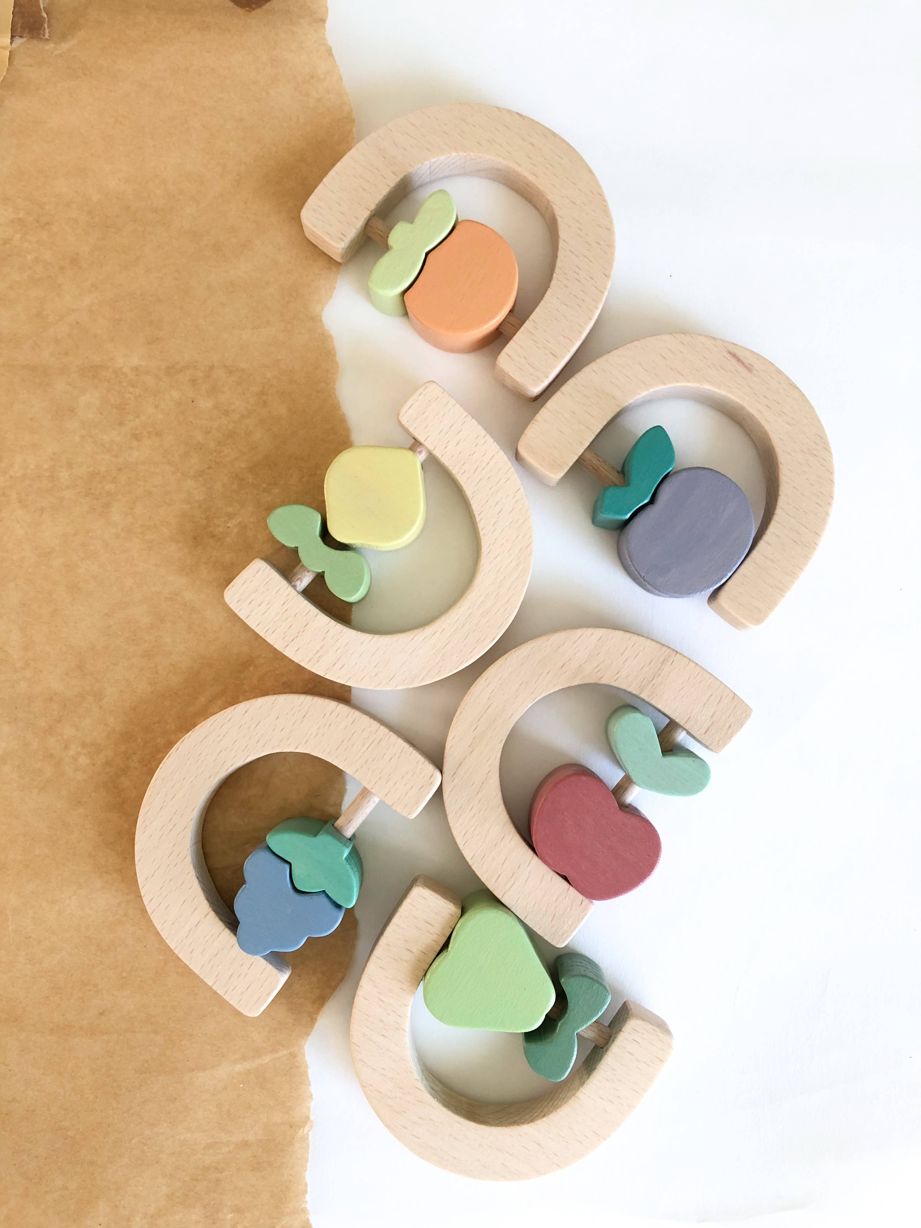 KMR Childwood - Wholesale Clutching Toy - Baby - Pear fruit rattle5