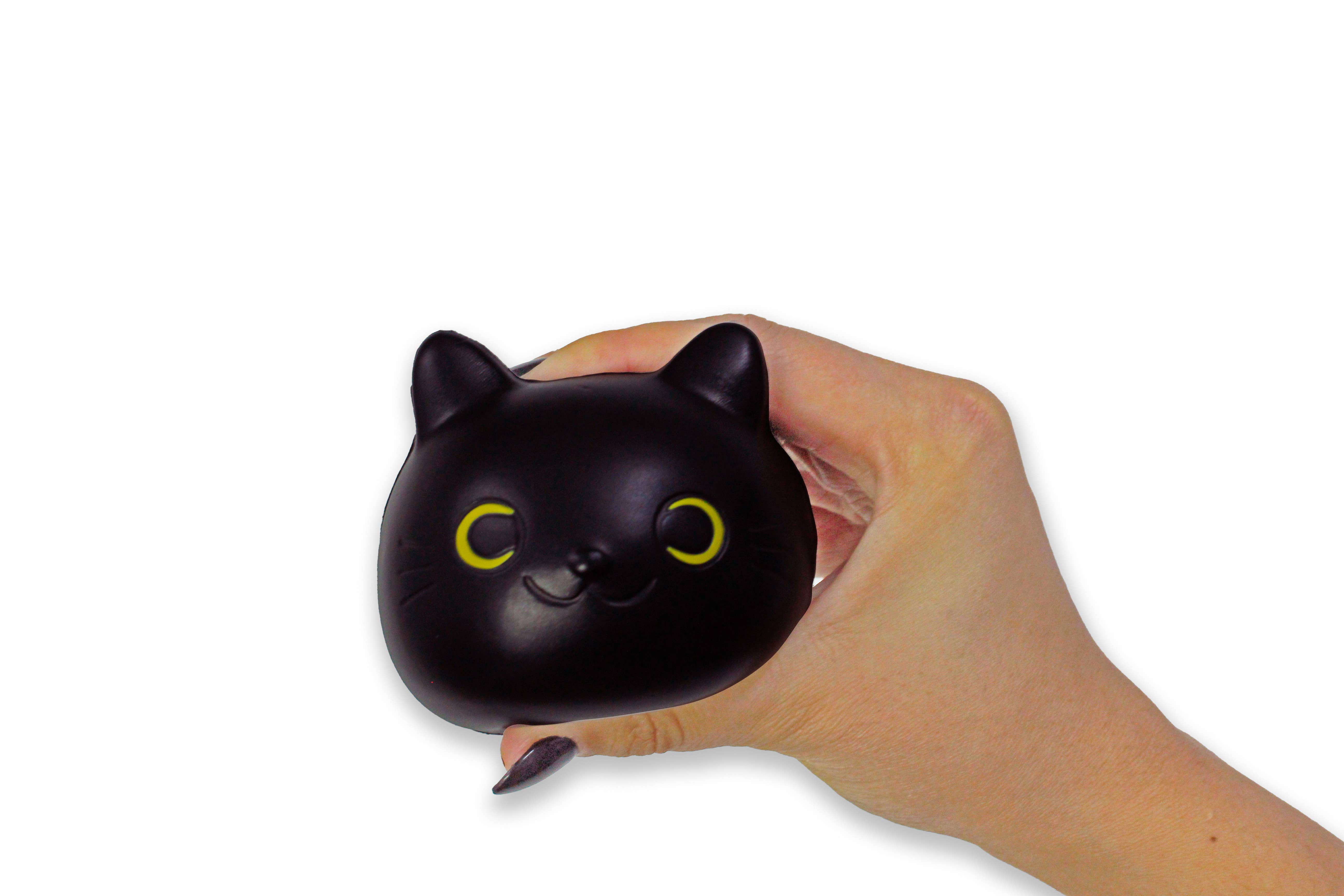 MAGS - Wholesale Stress Relief Ball/Dough - Black cat stress ball1