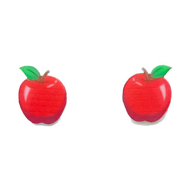 Scout Celebration Apple Oorbellen voor wholesale door THE ACCESSORY SCOUT