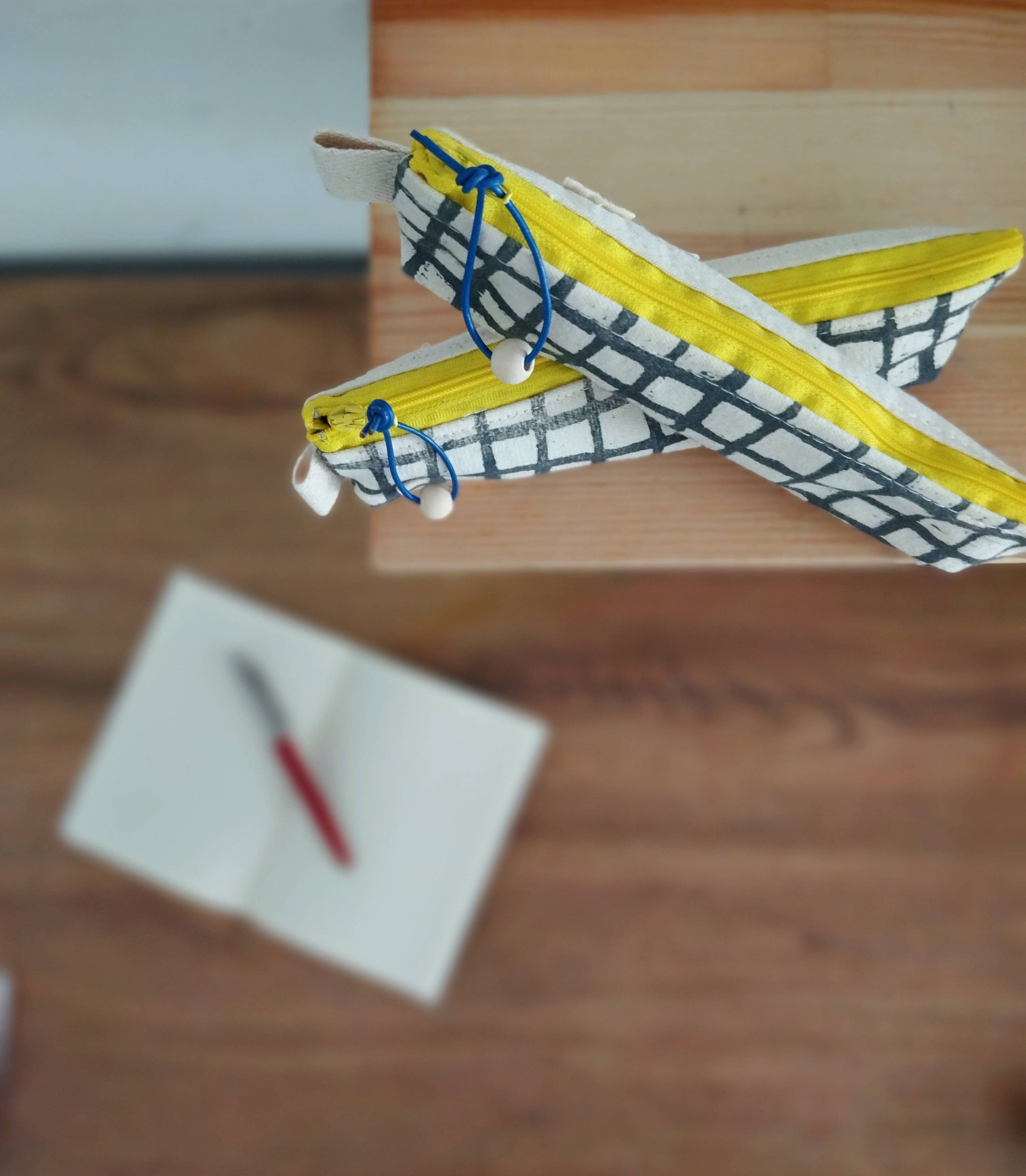 The Ink Job - Wholesale Pencil Case/Pouch - Minimal Grid Pencil Case3