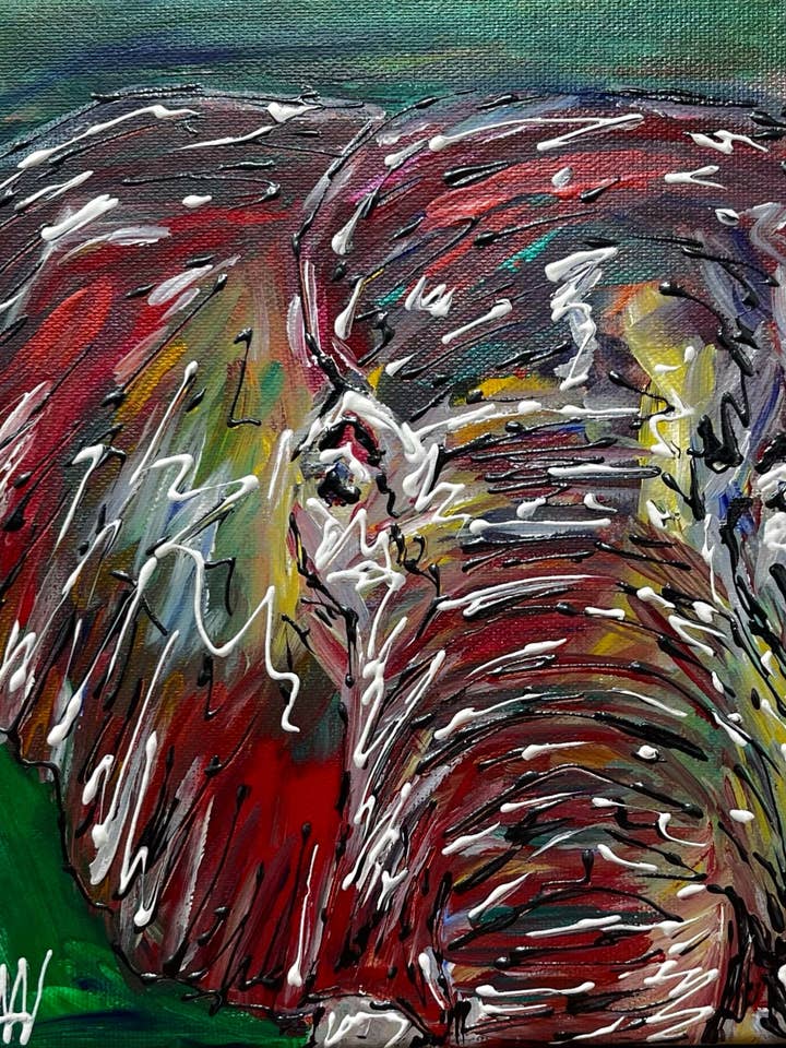 Elephant Acrylic Print for wholesale by Third Wolf Designs