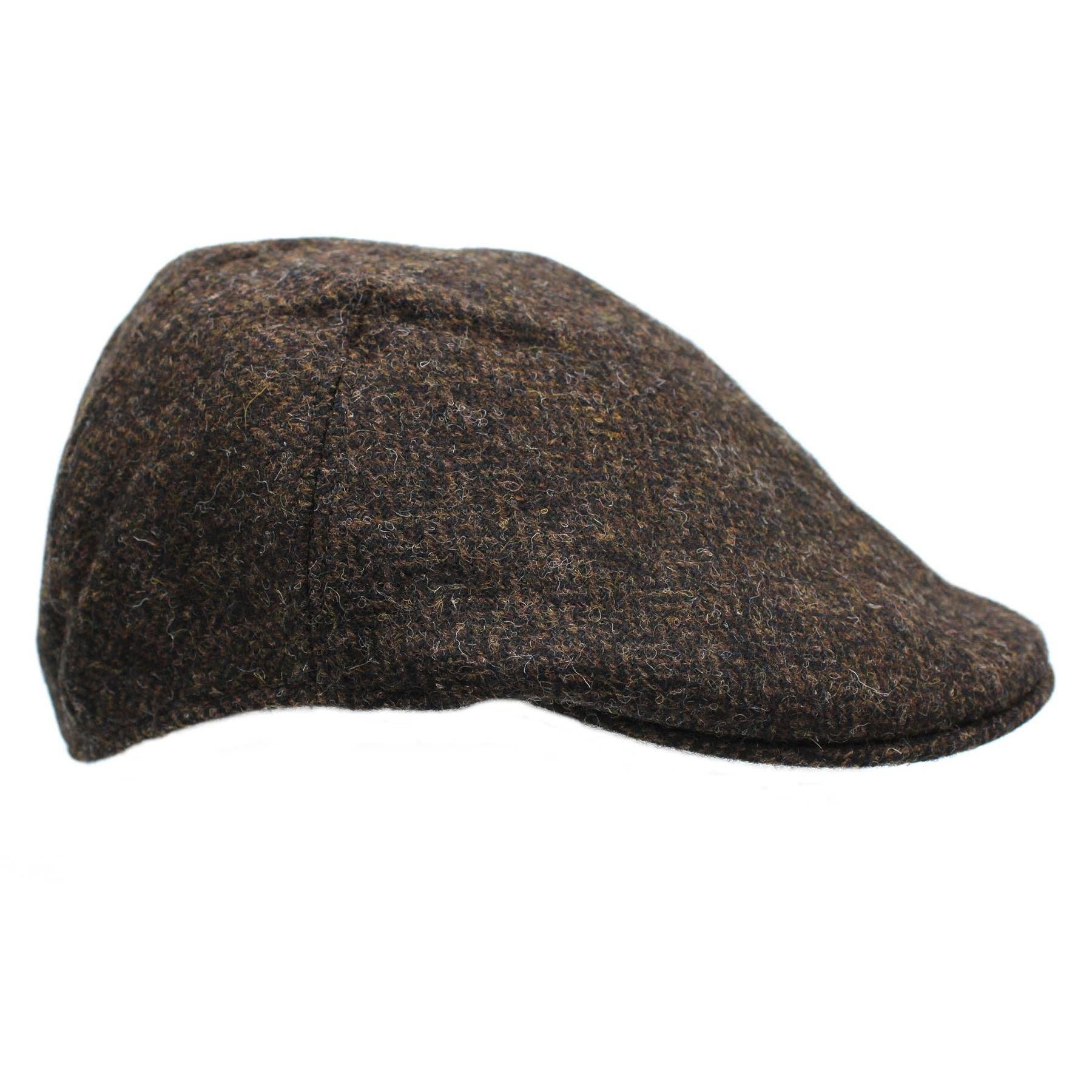 Heather Hats & Accessories - Wholesale Newsboy/Schoolboy Hat - Unisex - ZH049 Exeter British Wool Tweed Duckbill Cap0