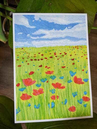 Taylor Stonebarger Creations - Wholesale Art Print - Summer Meadow 5x7in3