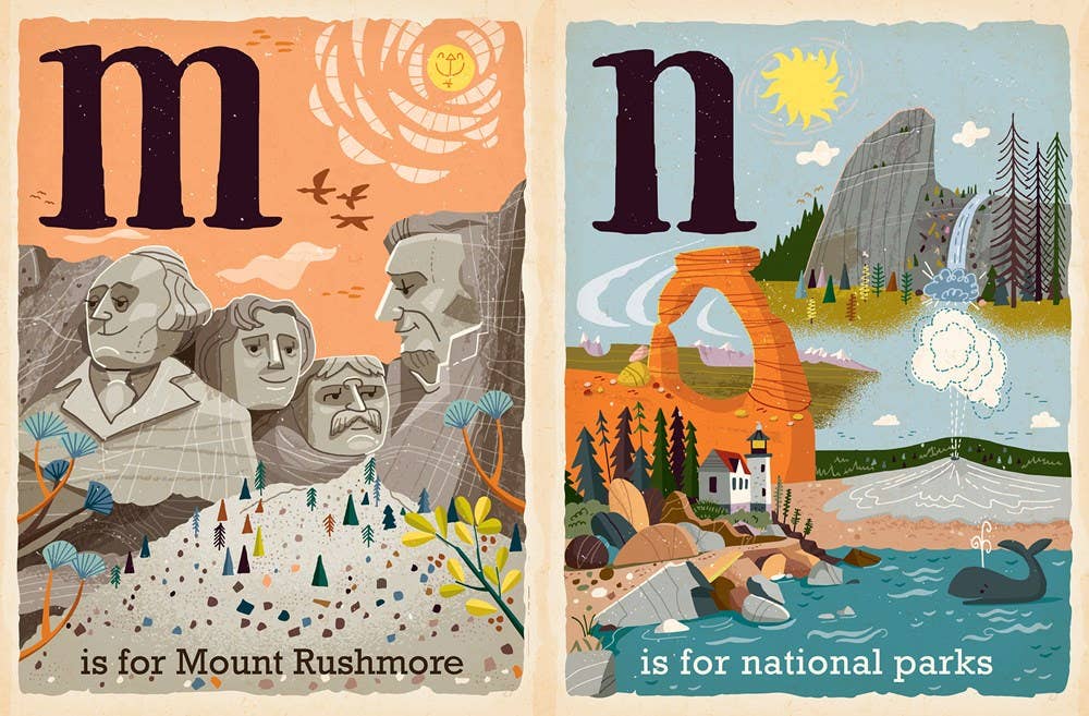 Gibbs Smith - Wholesale Baby & Toddler Book (0-2) - A is for America: A Patriotic Alphabet3