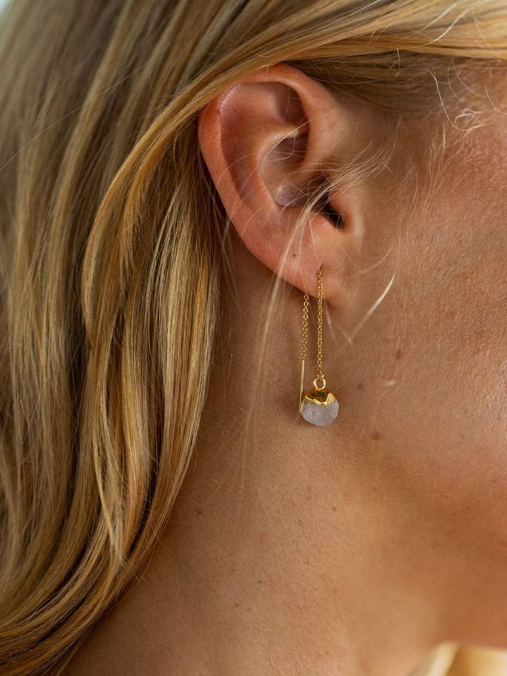 The Sun Threaders | 14k Gold-Filled + Raw Crystals for wholesale by Bohemian and Bouj