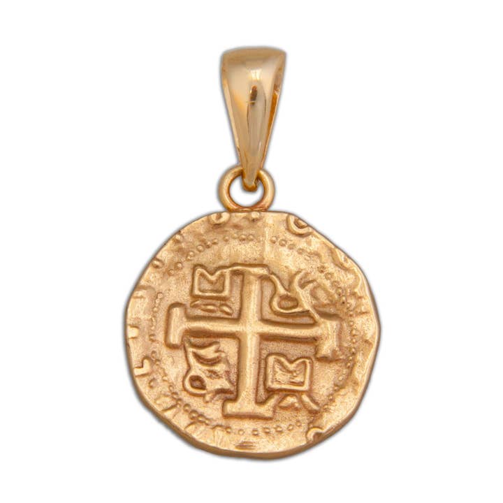 Charles Albert Inc - Wholesale Individual Charm/Pendant - Alchemia Replica Treasure Coin Pendant0