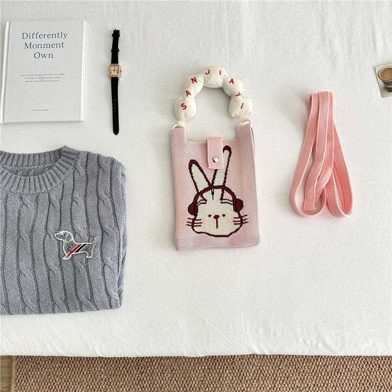 liqubit - Wholesale Crossbody Bag - Women's - Knitted Single Shoulder Crossbody Mini Coin Purse2