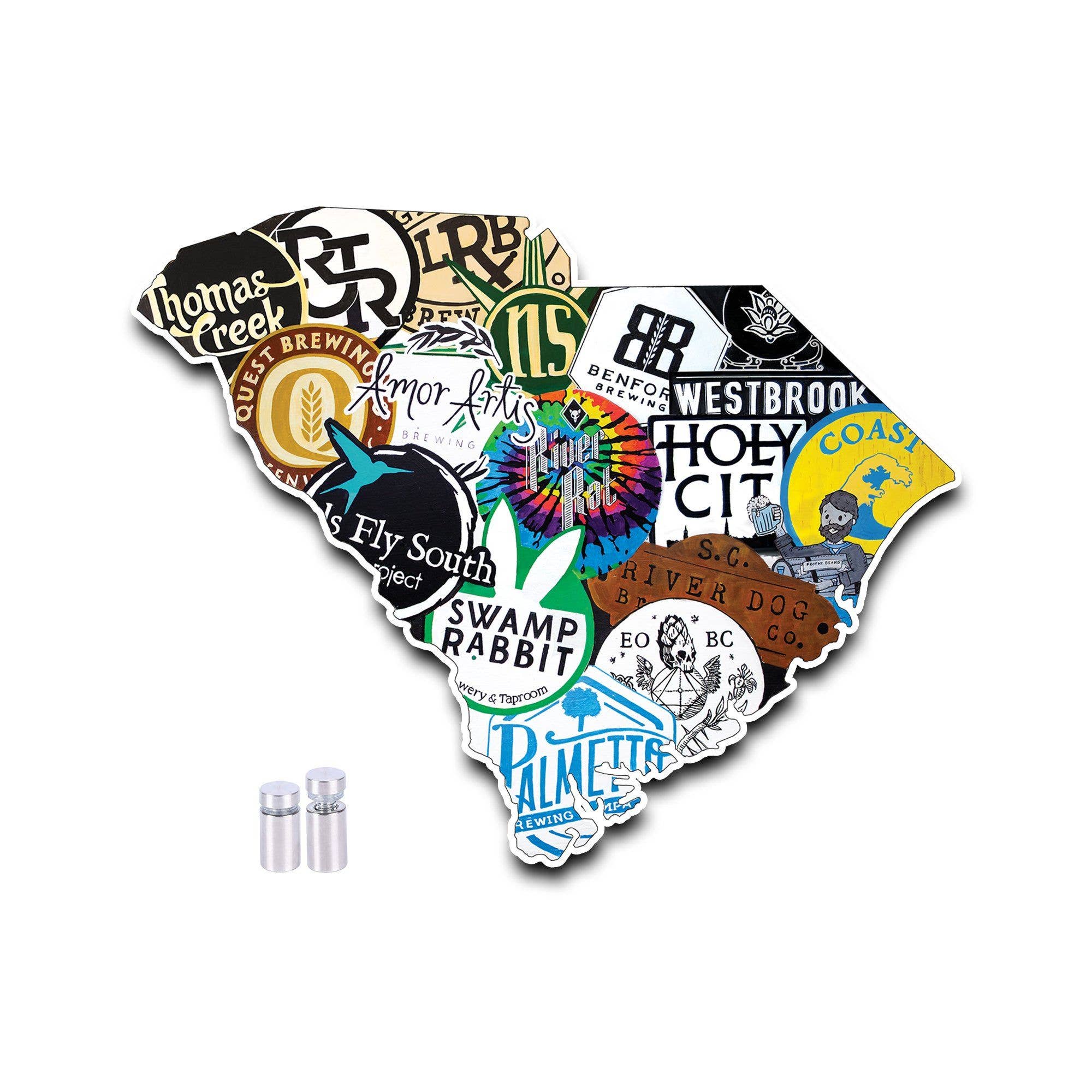 States Of Brew - Wholesale Sign - "Hoppy Faces, Barley Places"13