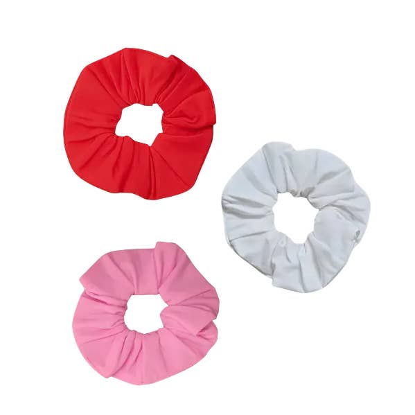 Girl's swimming hair scrunchie Plouf for wholesale by Plouf Safety Concept