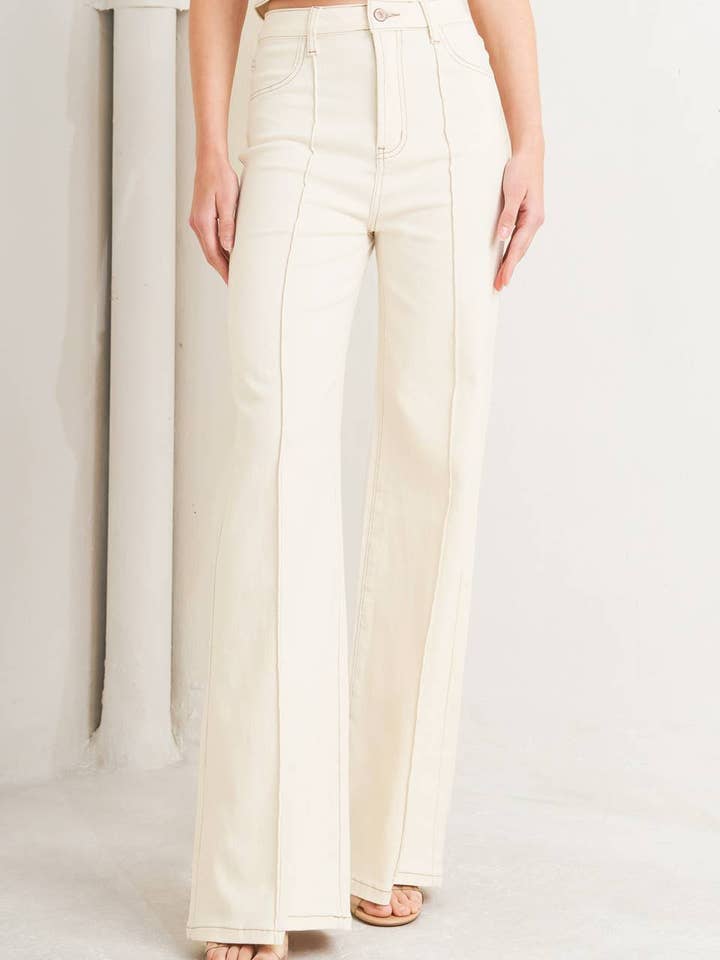 A twill pant - FP1795T-E for wholesale by FLYING TOMATO