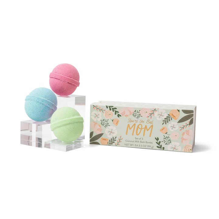 Coffret cadeau Best Mom Bath Bomb pour la vente par Cait + Co