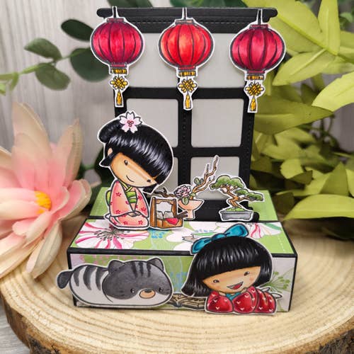 Impronte D'Autore - Wholesale Rubber/Decorative Stamp - Minako transparent polymer stamps2