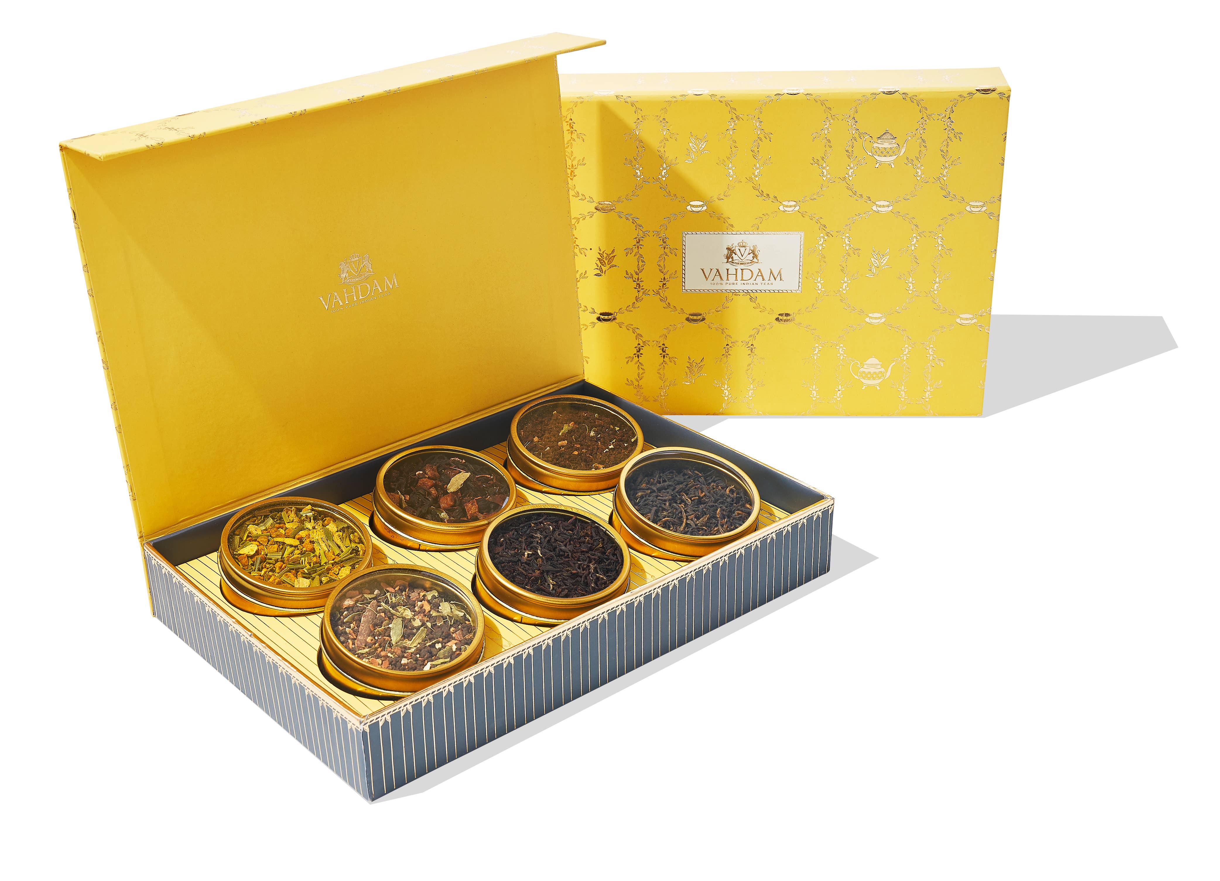 Vahdam Teas - Vente Thé en vrac - Glow - Coffret cadeau de thés assortis | 6 thés en vrac2