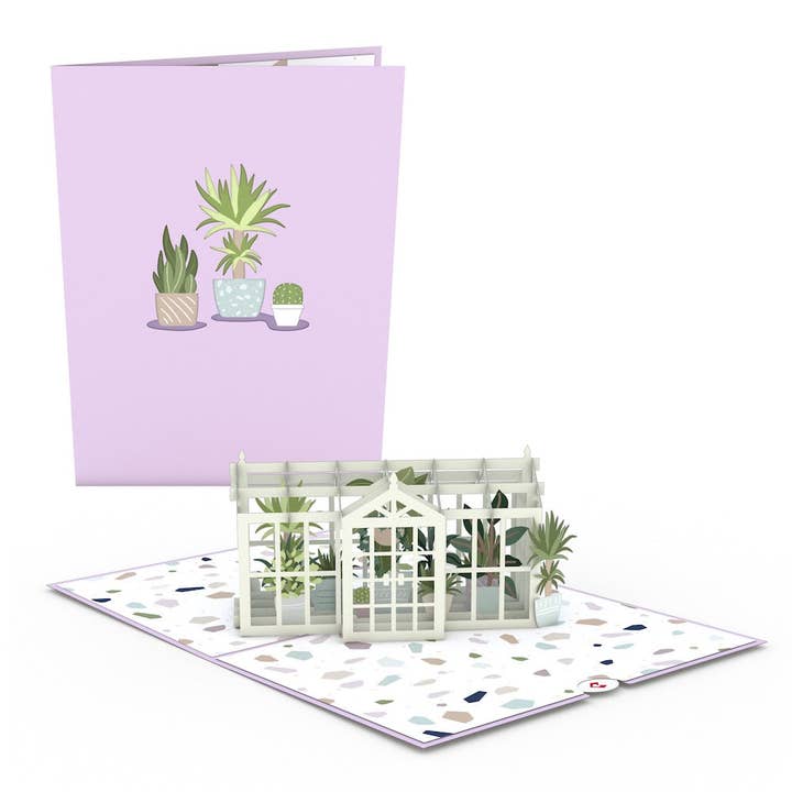 Lovepop Cards - Wholesale Everyday Greeting Card - Greenhouse Garden 5''x7'' Card, Pop-Up Cards