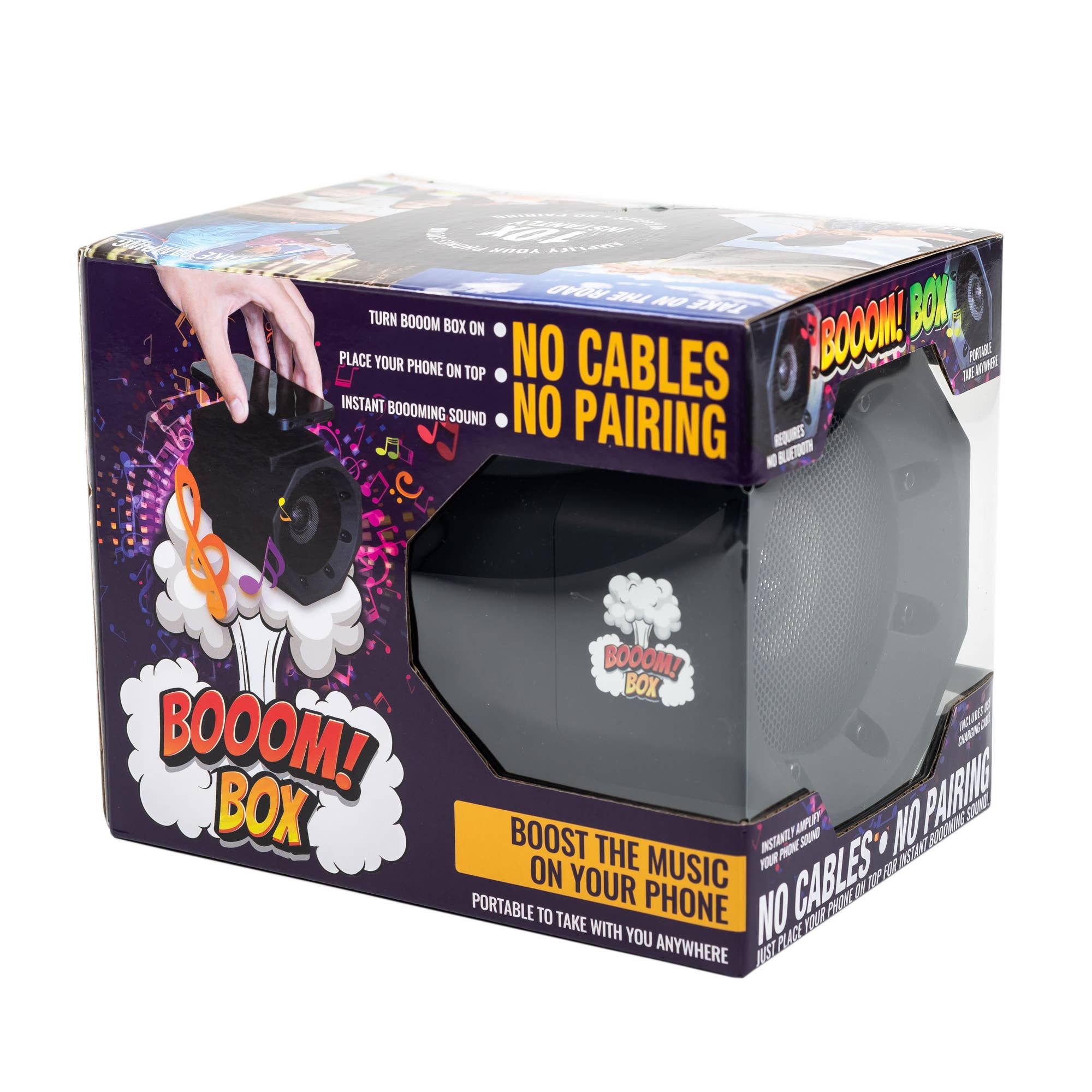 Mad Man - Vente Haut-parleurs - Haut-parleur BOOOM Box - Amplifiez le volume de votre téléphone 10 fois instantanément !23