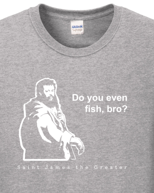 Sock Religious - Wholesale Screen Printed T-Shirt - Unisex - Do you even fish, bro? - St. James Long Sleeve4