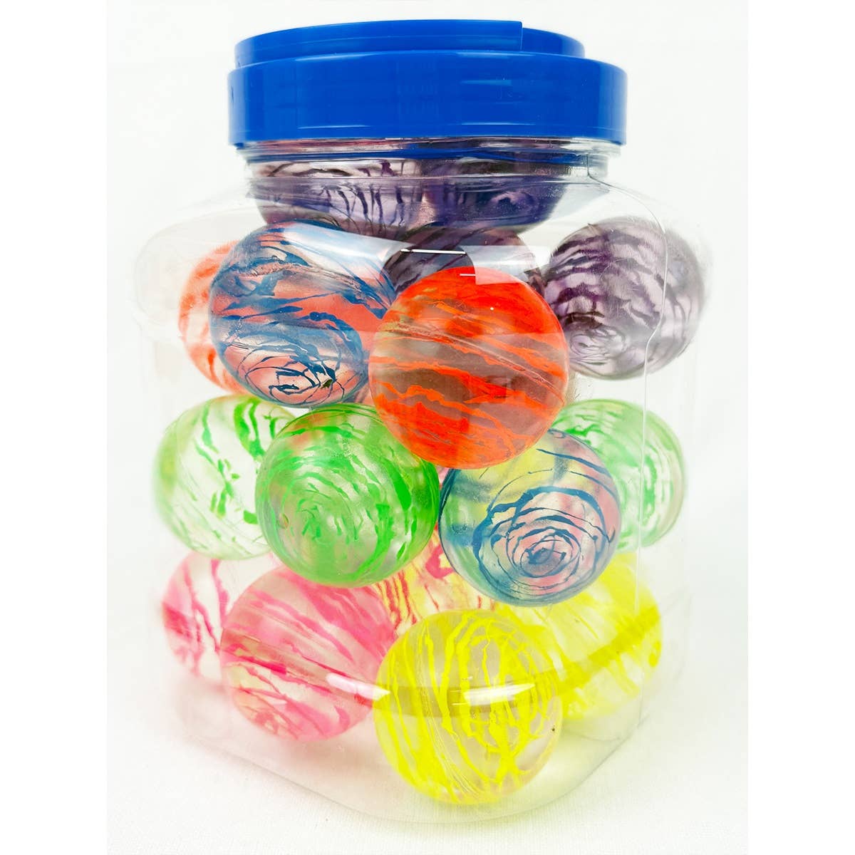 MIX COLOR Swirly Bouncing Ball Toy for wholesale on Faire4