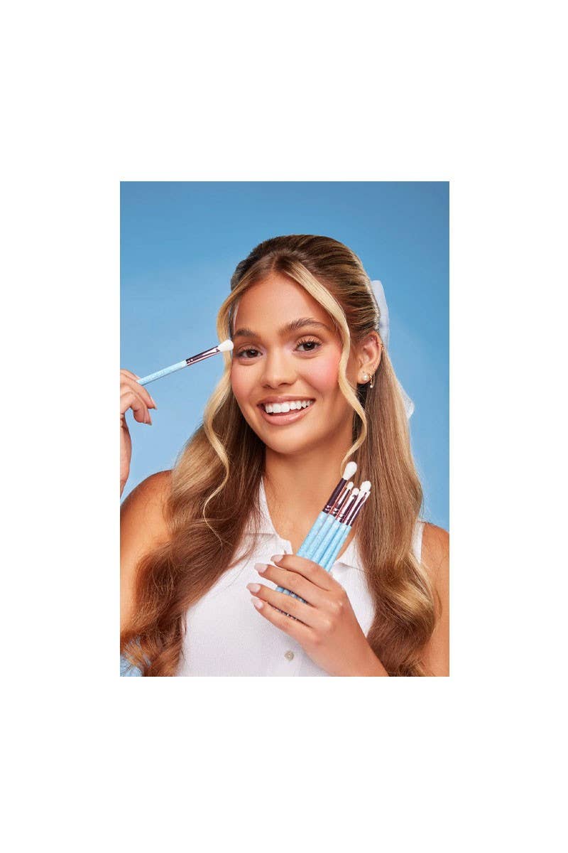 PINEAPPLE Beauty – conjunto de escovas de maquilhagem por atacado – Conjunto de pincéis para olhos Beauty Creations MLP-BS My Little Pony Rainbow - 3 unidades3