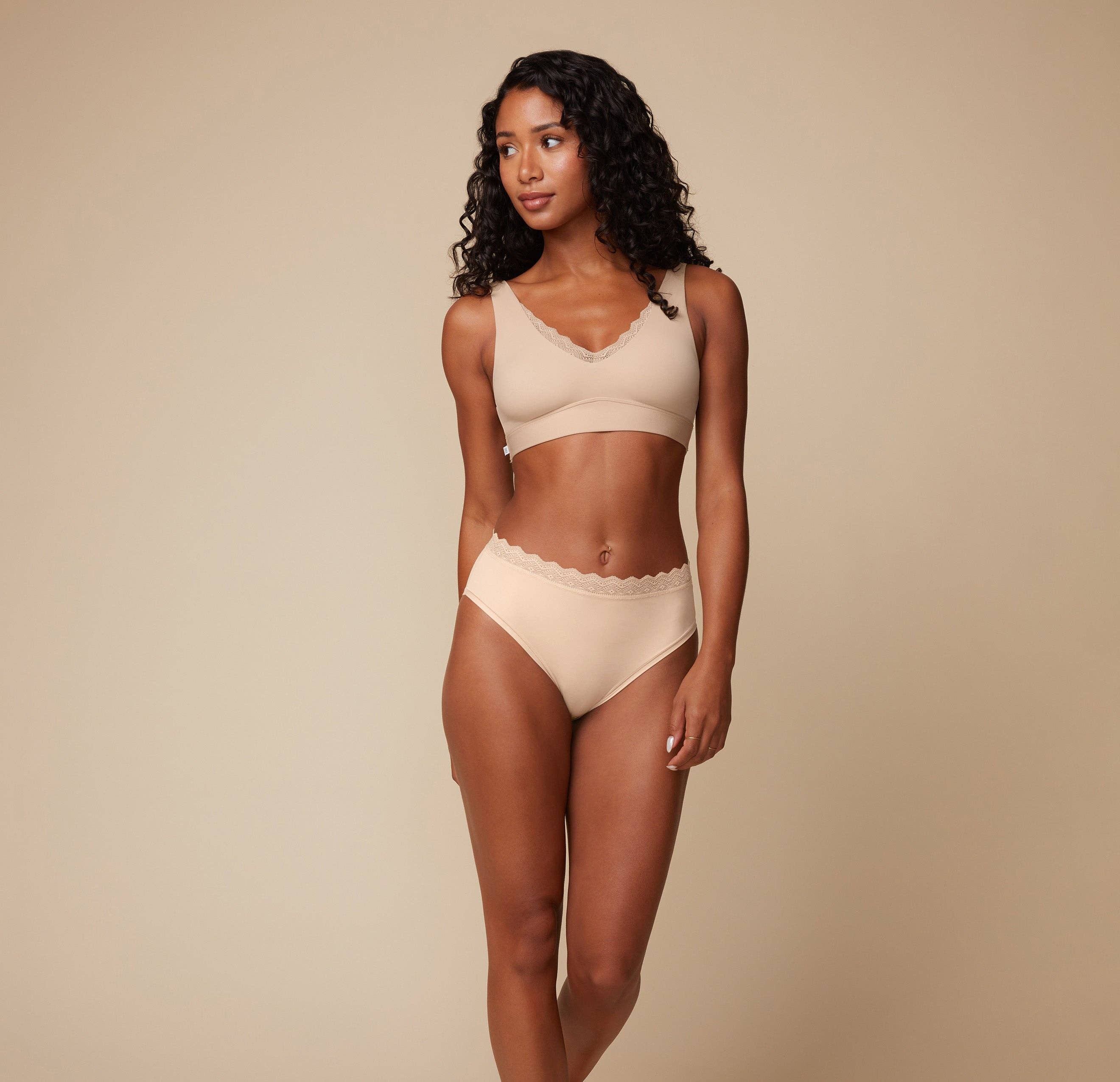 Bliss Lace Bralette - Beige for wholesale on Faire2