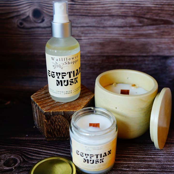 The Wallflower Shoppe - Wholesale Jar/Filled Candle - Egyptian Musk 2