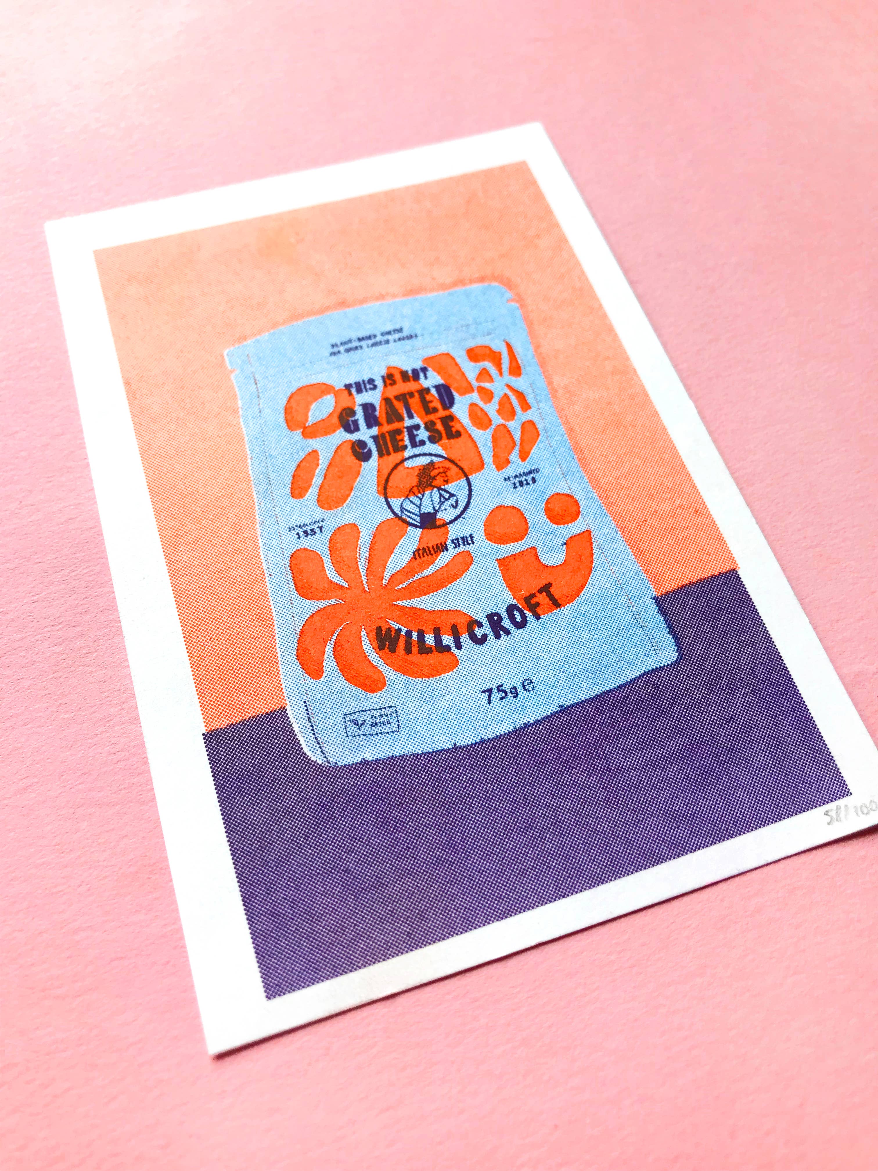 Katinka Feijs - Wholesale Art Print - Mini Limited Edition Riso Print 12 x 8 cm (4,7 x3,15 inch)2