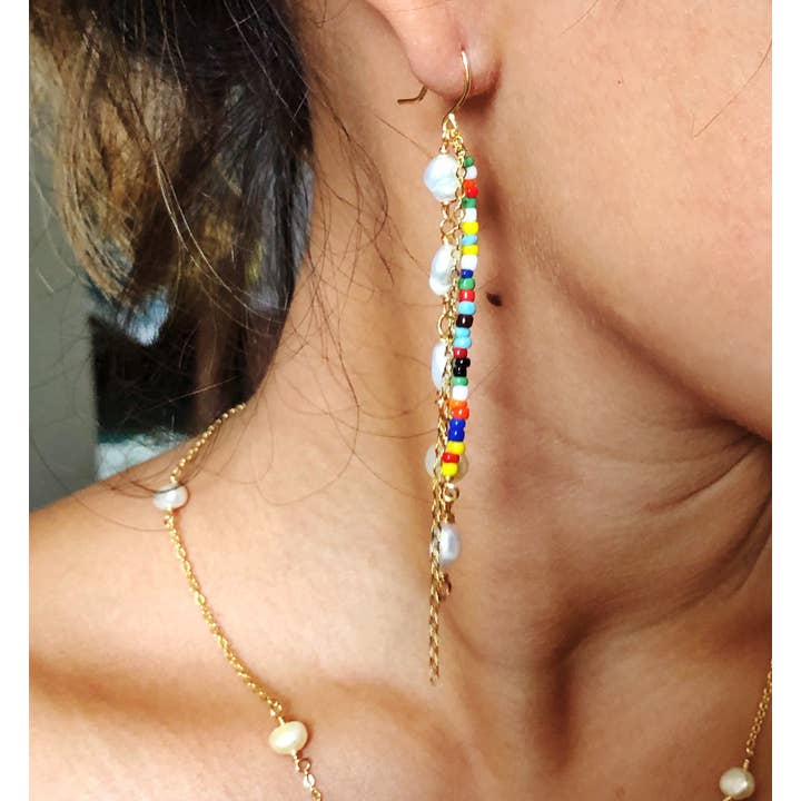 Olivia Lo Jewelry - Wholesale Dangle Earrings - August Drop Earrings1