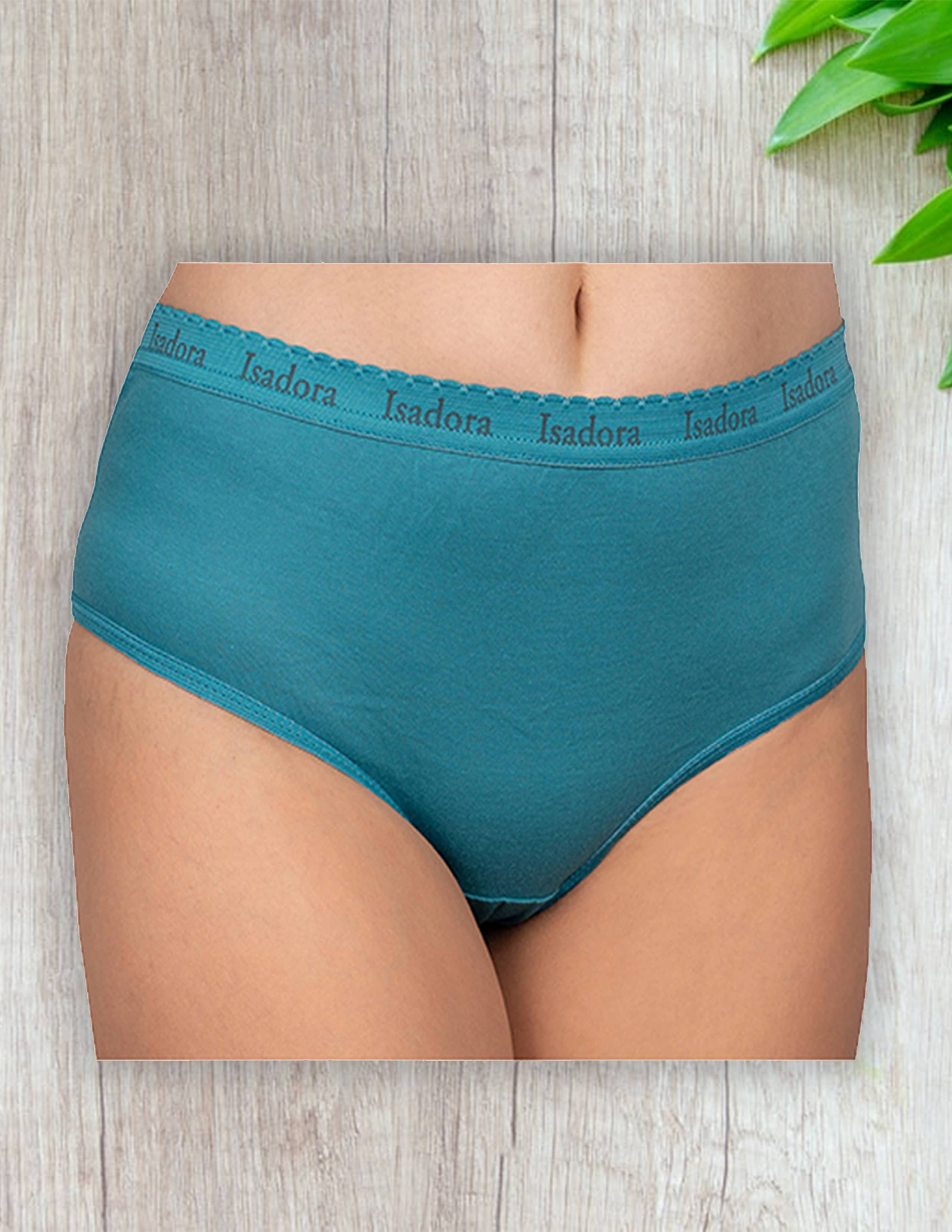 Isadora, Tipi toe, & James Fiallo - Wholesale Underwear - Women's - Isadora Women's 5 Pack Cotton Full Cut Underwear10