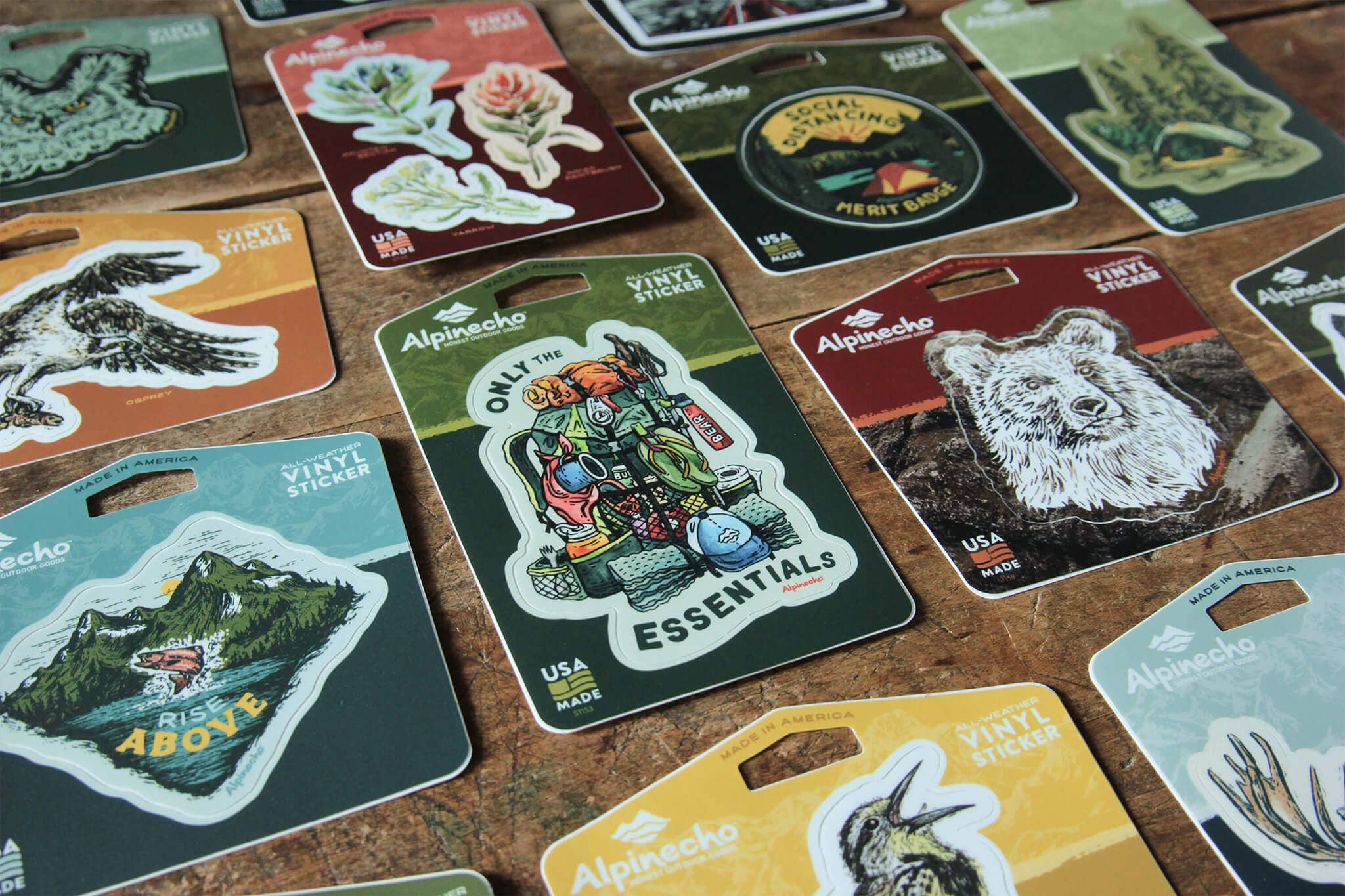 Alpinecho - Wholesale Sticker - Bird Nerd Sticker2