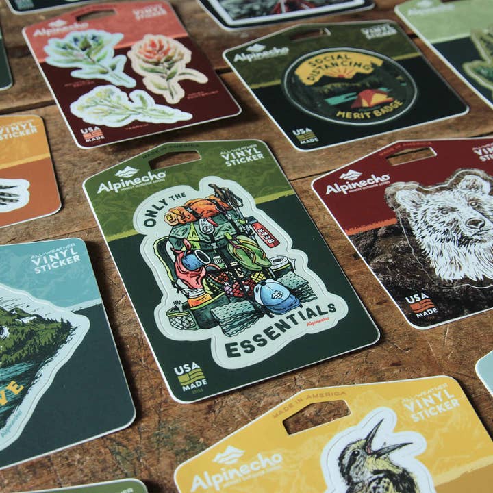 Alpinecho - Wholesale Sticker - Bird Nerd Sticker2