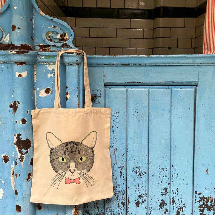 Cat - Tote Bag for wholesale by Lydia Meiying