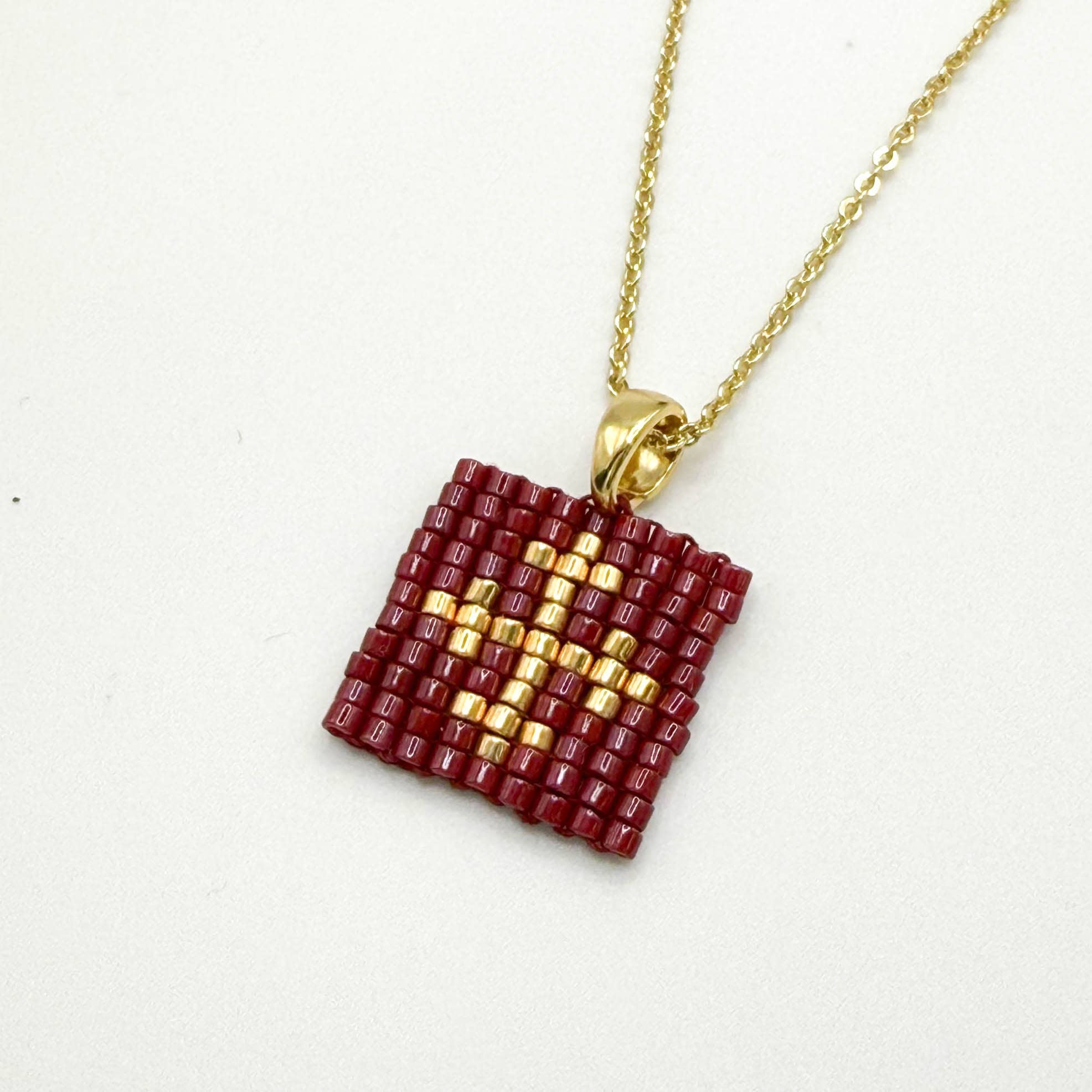 XO-CU - Wholesale Pendant/Charm Necklace - Miyuki Beads Scapular Cross Necklace 8