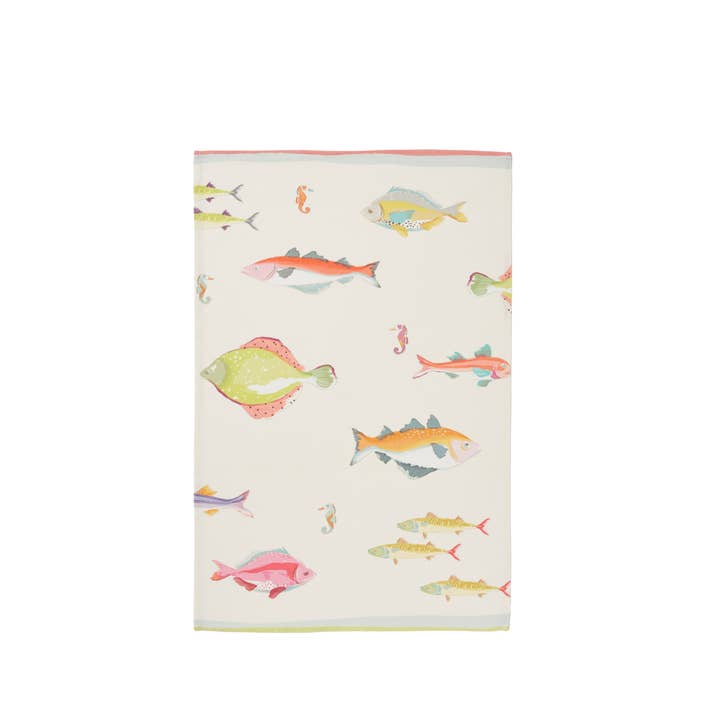 Coucke - Wholesale Tea Towel - Plongee - Printed Tea Towel 50x75 in cotton