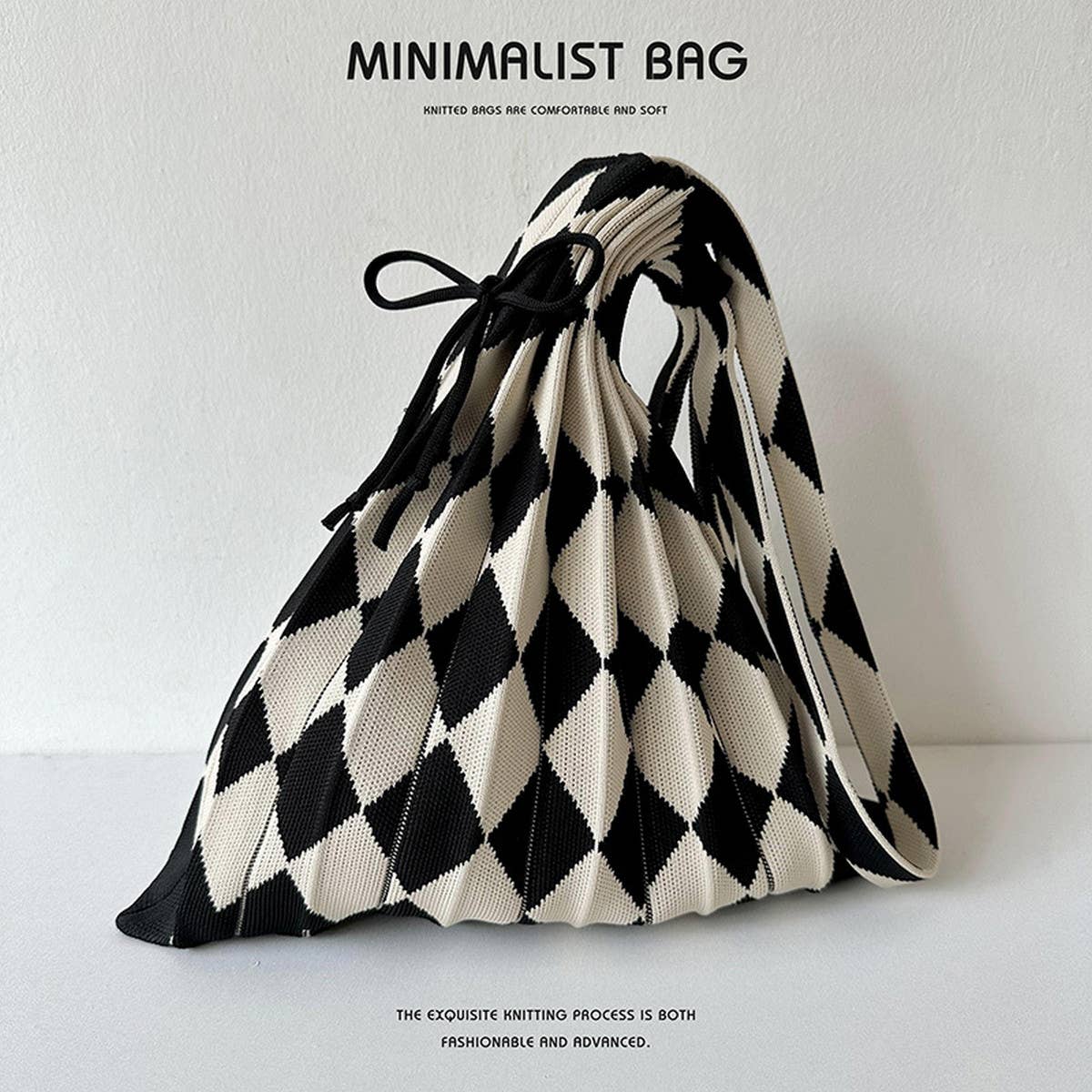 ACCITY - Wholesale Shoulder Bag - Women's - Large Knit Pleated Crossbody Shoulder Bag for Wome_CWAB153311