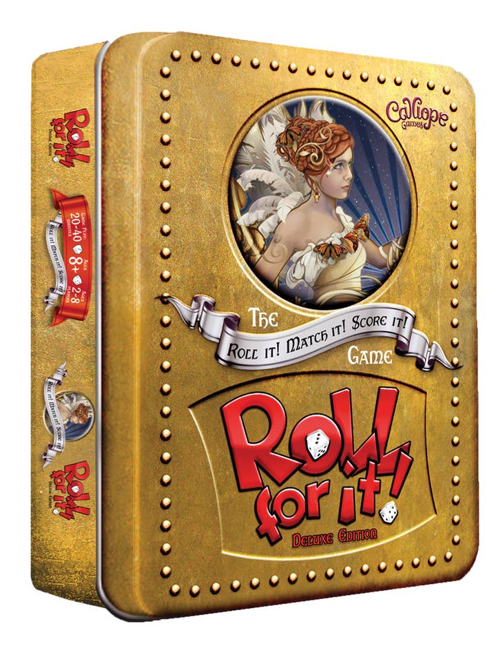 Rouler pour elle ! Deluxe - Rouler ! Correspondez-y ! Marquez ça ! pour la vente par Calliope Games