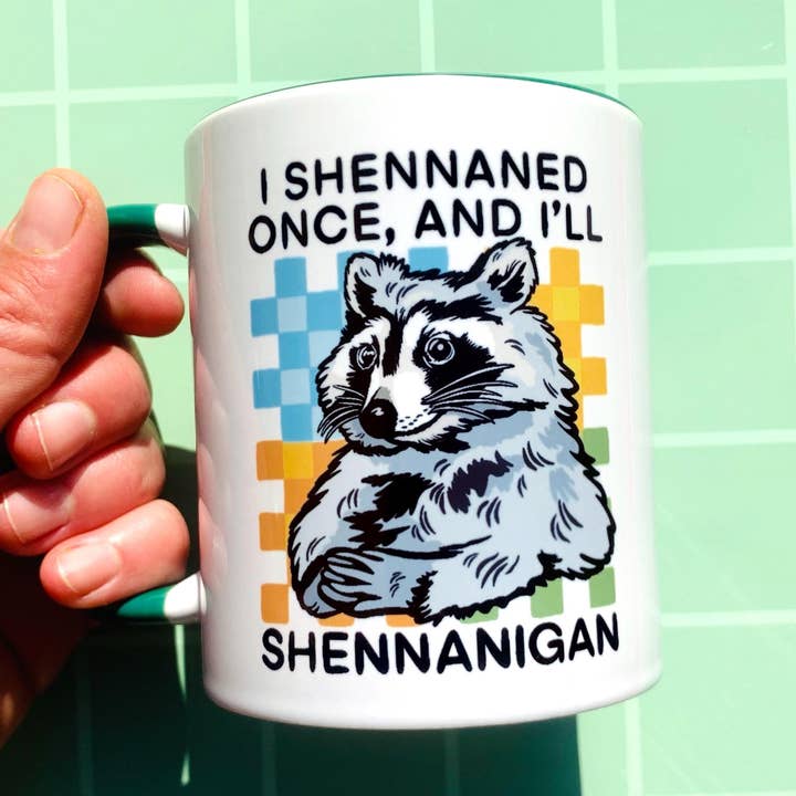 Soptunnspanda sarkastisk mugg galen tvättbjörnspresent för wholesale av BearCrafts